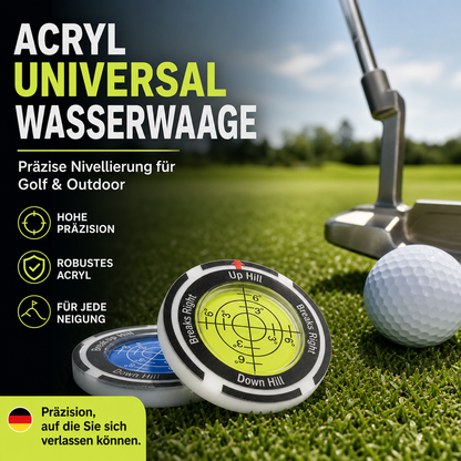 📢📢50 % Rabatt!! ⏰ Präzisions-Golfgrün-Nivelliergerät & Ballmarker⛳
