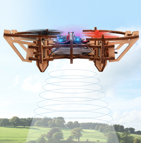 🎁🔥 Letzter Tag der Aktion: 50% Rabatt! 🔥🧩 DIY-Bausatz für Kinder zum Bauen einer Holzdrohne 🚁