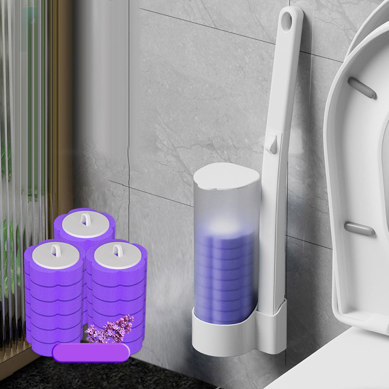 🔥50 % Rabatt!!⚡ÜBER 50.000 VERKAUFT!🚽💦Freihändiges Reinigungsgerät🧽Einweg-Toilettenreinigungswerkzeug