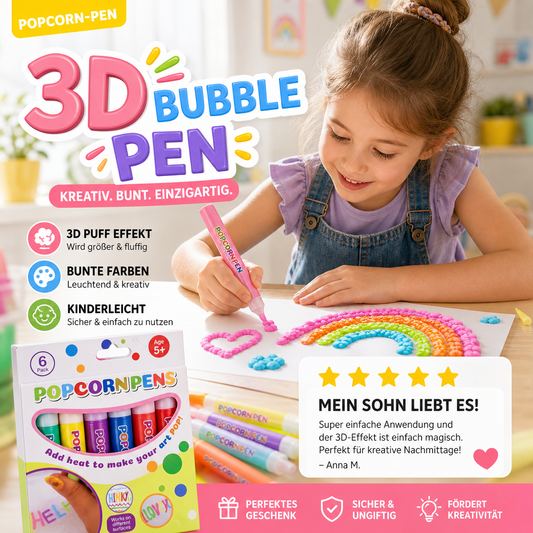 📢📢50 % Rabatt!! 🎁🎄Weihnachtsangebot 50% OFF - DIY Bubble-Popcorn-Zeichenstifte