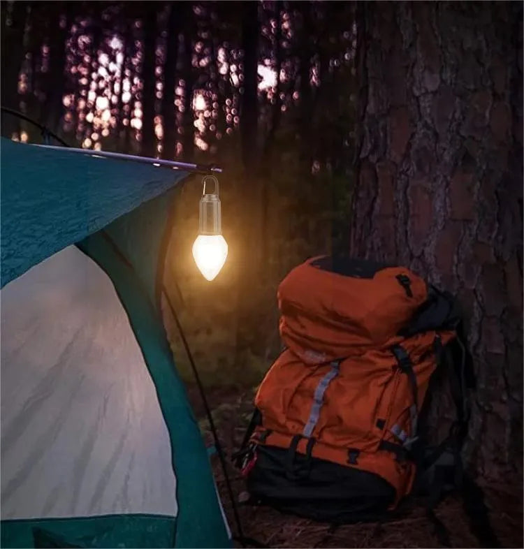 Outdoor Camping Hängende Typ-C Aufladung Retro Glühbirne Beleuchtung Dekoration