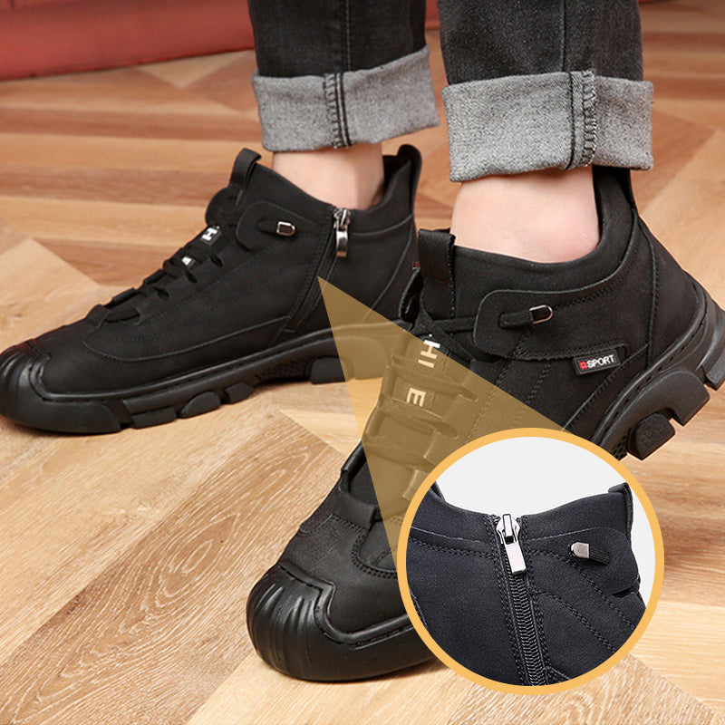 ✨✨ ALLE PRODUKTE 50% RABATT – ab nur 37,99 € pro Paar! JETZT ZUGREIFEN! ☃️[Wintergeschenk] Herren Sneaker aus Leder mit Kunstwollfutterg👟