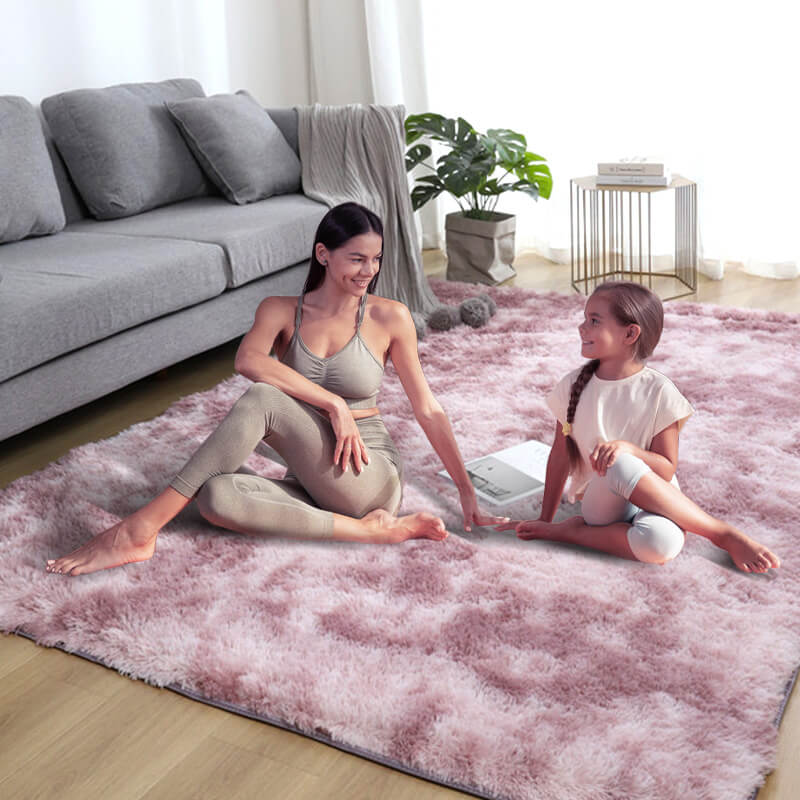 ⏳ 50 % Rabatt für begrenzte Zeit! ⏰ Plüsch-Bodenmatte mit Farbverlauf – weich wie eine Wolke unter Ihren Füßen, verschönert Ihr gemütliches Zuhause 🛋️