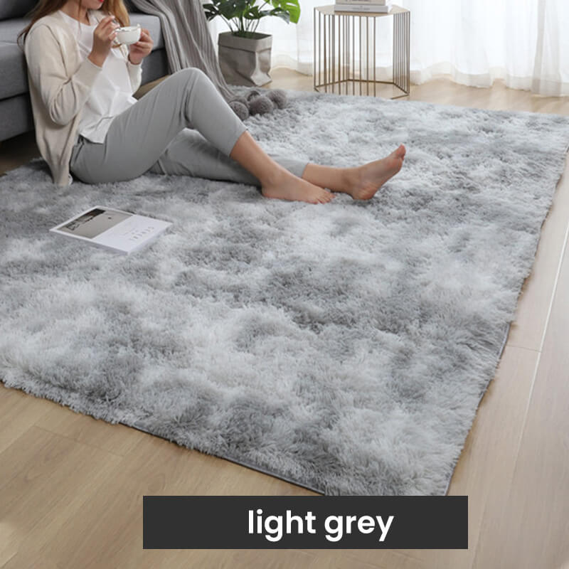 ⏳ 50 % Rabatt für begrenzte Zeit! ⏰ Plüsch-Bodenmatte mit Farbverlauf – weich wie eine Wolke unter Ihren Füßen, verschönert Ihr gemütliches Zuhause 🛋️
