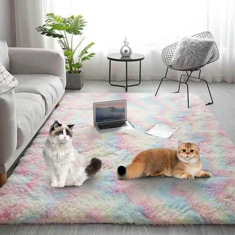 ⏳ 50 % Rabatt für begrenzte Zeit! ⏰ Plüsch-Bodenmatte mit Farbverlauf – weich wie eine Wolke unter Ihren Füßen, verschönert Ihr gemütliches Zuhause 🛋️