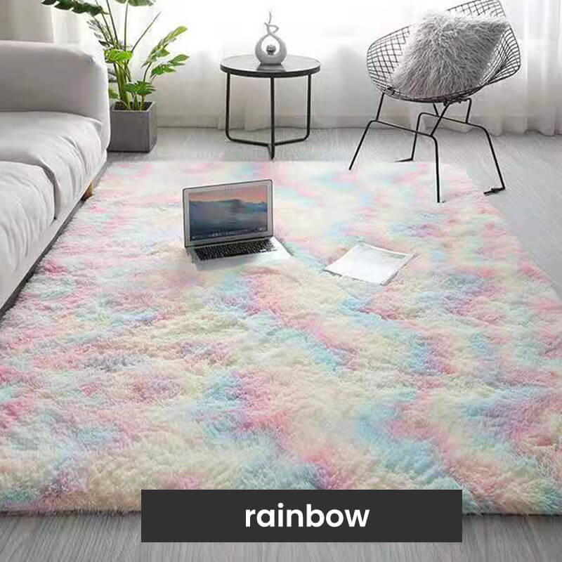 ⏳ 50 % Rabatt für begrenzte Zeit! ⏰ Plüsch-Bodenmatte mit Farbverlauf – weich wie eine Wolke unter Ihren Füßen, verschönert Ihr gemütliches Zuhause 🛋️