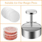 🔥🎁 2+1 GRATIS!!🥳💞 50K+ VERKAUFT! ⚡🍔Manuelle Fleischpresse für Hamburger-Patties