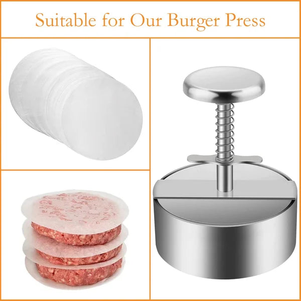 🔥🎁 2+1 GRATIS!!🥳💞 50K+ VERKAUFT! ⚡🍔Manuelle Fleischpresse für Hamburger-Patties