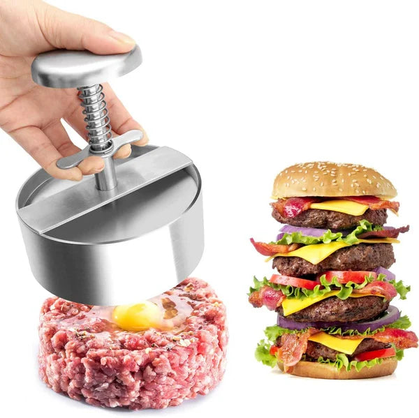 🔥🎁 2+1 GRATIS!!🥳💞 50K+ VERKAUFT! ⚡🍔Manuelle Fleischpresse für Hamburger-Patties