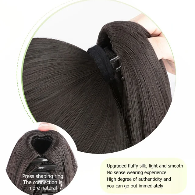 🔥 50% RABATT 💖🎀 Lockiger Pferdeschwanz mit Klammer für Damen