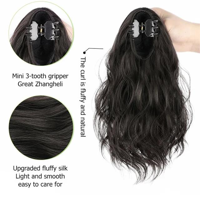 🔥 50% RABATT 💖🎀 Lockiger Pferdeschwanz mit Klammer für Damen