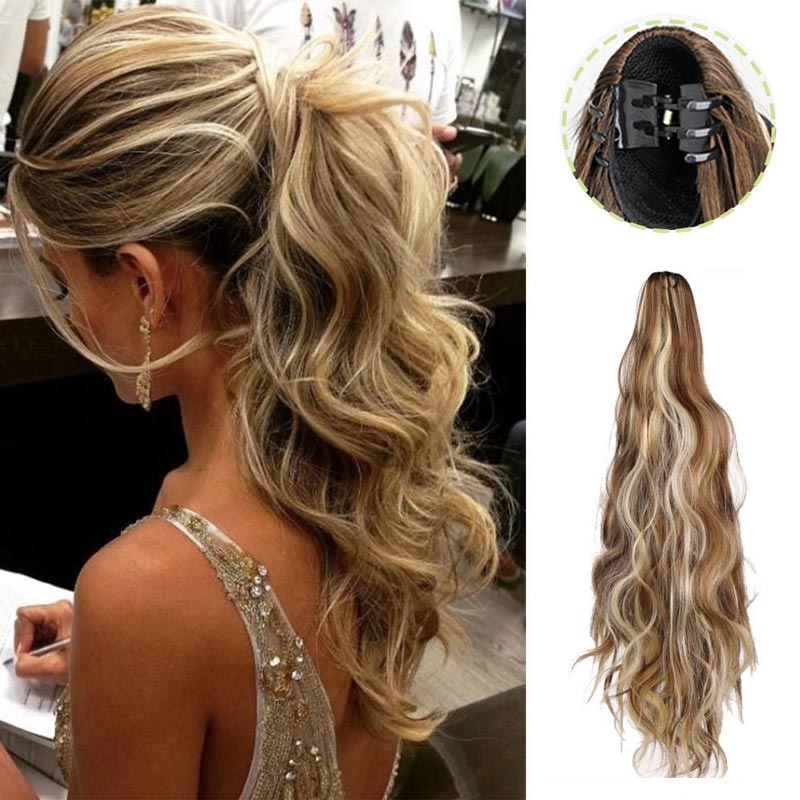 🔥 50% RABATT 💖🎀 Lockiger Pferdeschwanz mit Klammer für Damen