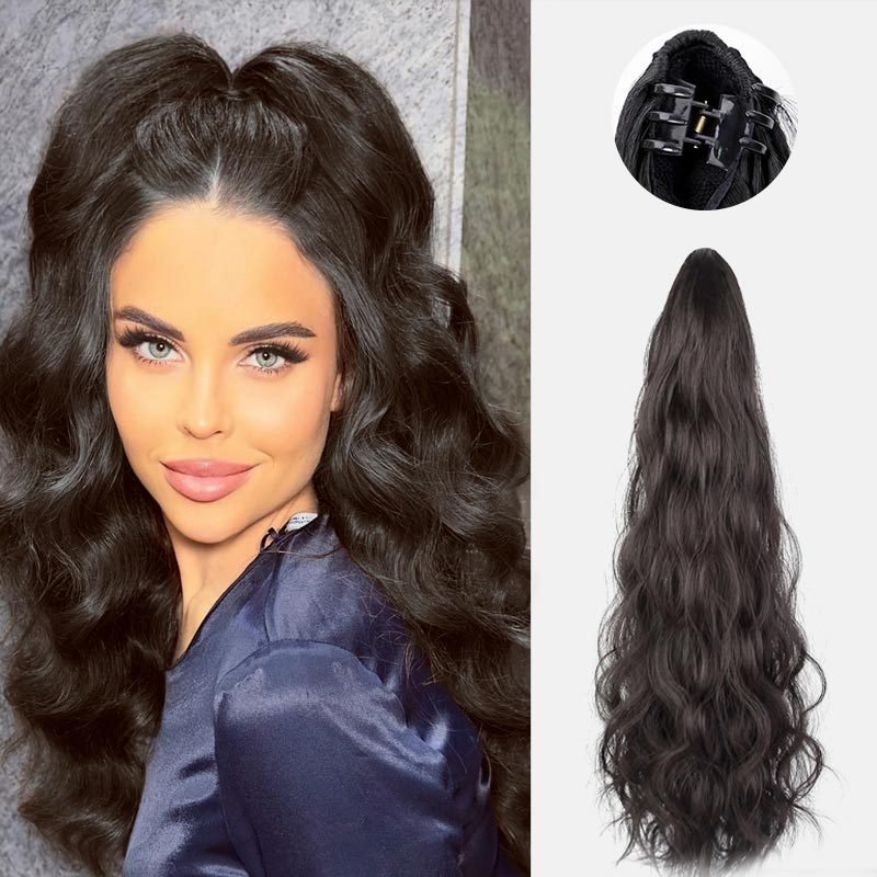 🔥 50% RABATT 💖🎀 Lockiger Pferdeschwanz mit Klammer für Damen