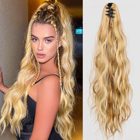 🔥 50% RABATT 💖🎀 Lockiger Pferdeschwanz mit Klammer für Damen