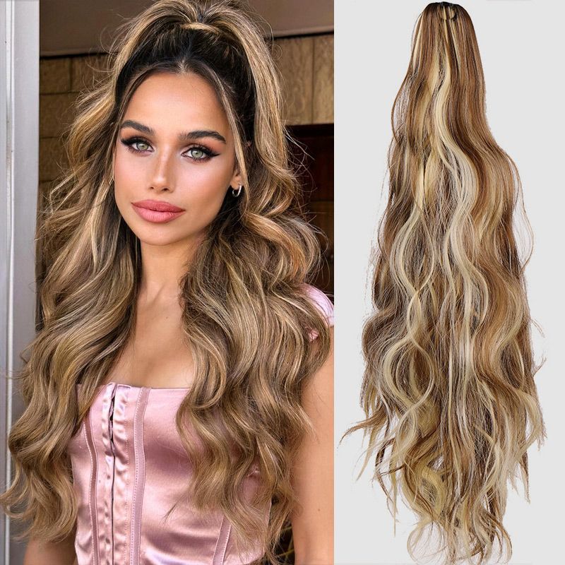 🔥 50% RABATT 💖🎀 Lockiger Pferdeschwanz mit Klammer für Damen