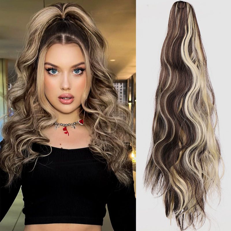 🔥 50% RABATT 💖🎀 Lockiger Pferdeschwanz mit Klammer für Damen