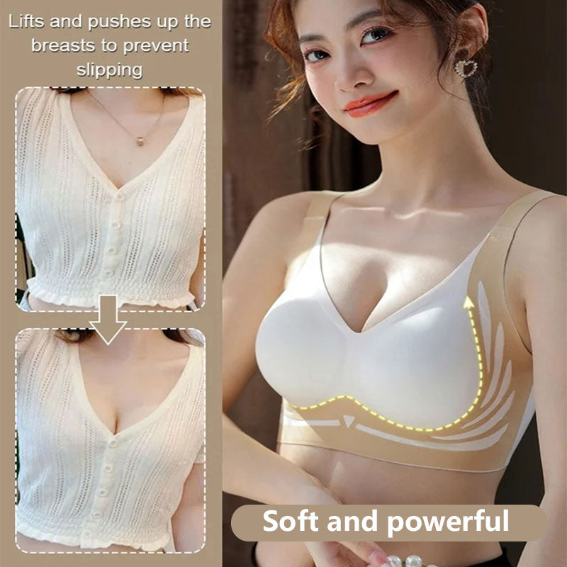 💕Bis zu 40% Rabatt🔥Hebender bügelloser Push-up-BH mit Anti-Sagging-Effekt