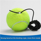 🎁 2+1 GRATIS!! 🎾 Tennis-Trainer mit Rückprallball – Praktisches Trainingsset für Garten, Park & Zuhause