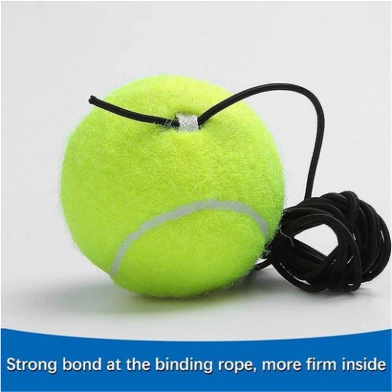 🎁 2+1 GRATIS!! 🎾 Tennis-Trainer mit Rückprallball – Praktisches Trainingsset für Garten, Park & Zuhause