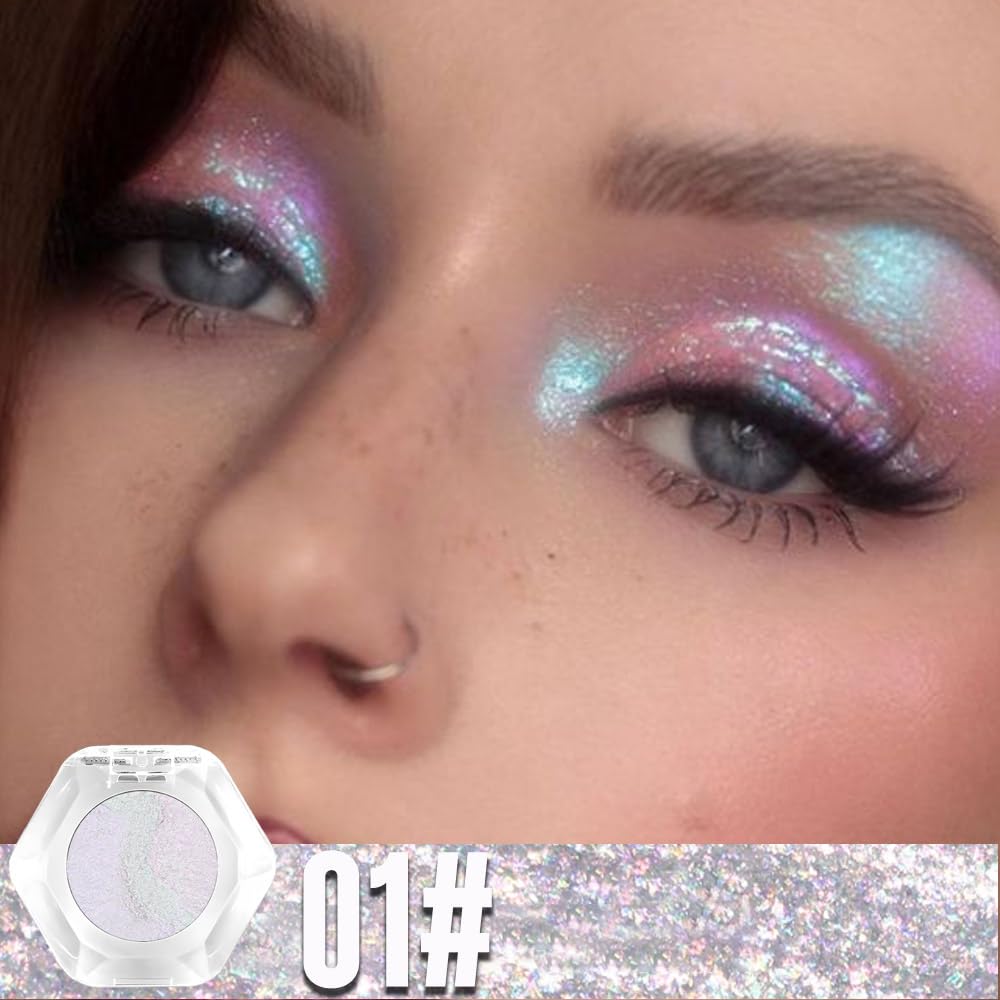 💗 LETZTER TAG – KAUF 1, BEKOMME 1 GRATIS 💗 Doppeltes Chrom‑Lidschattenprodukt