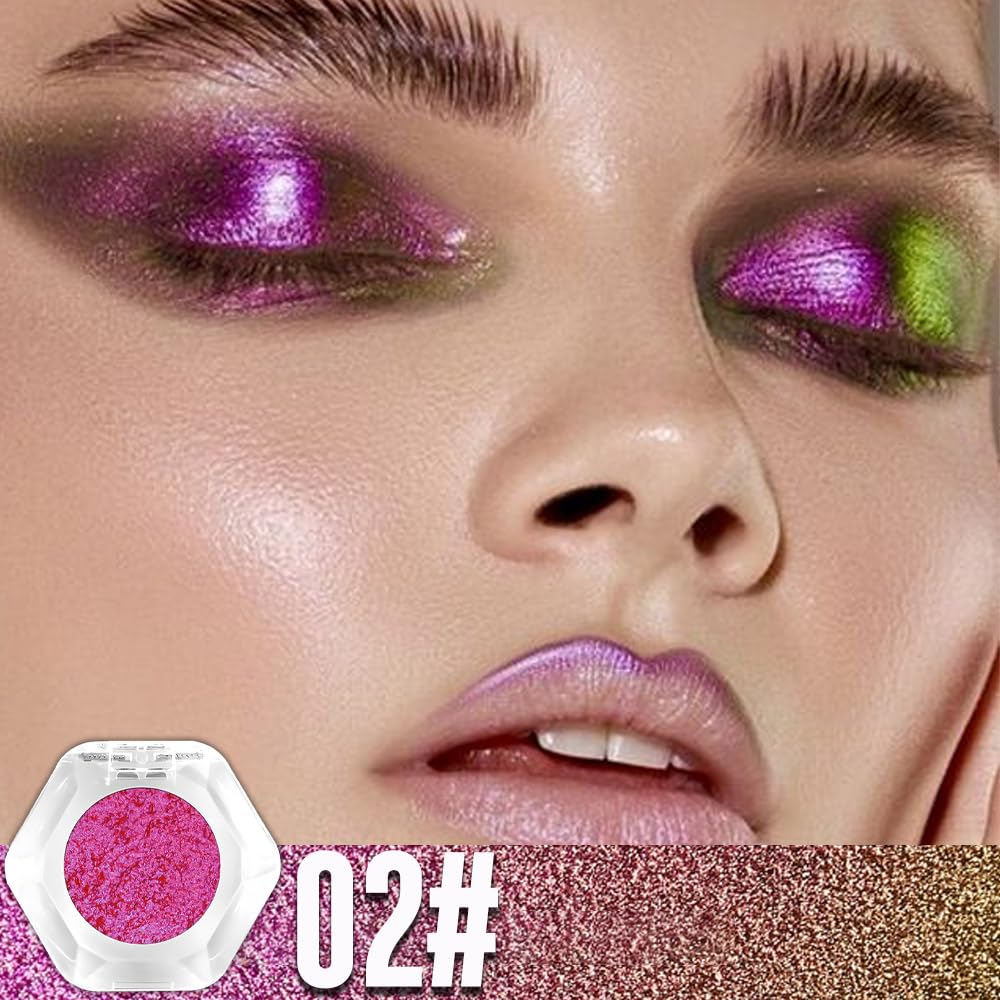 💗 LETZTER TAG – KAUF 1, BEKOMME 1 GRATIS 💗 Doppeltes Chrom‑Lidschattenprodukt