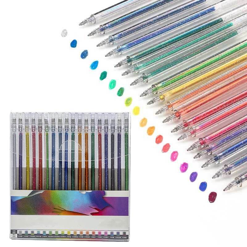 💥 Letzter Tag! Sonderangebot 🎁 Glitzer-Gelstift-Set – für geschmeidiges Schreiben 🎨
