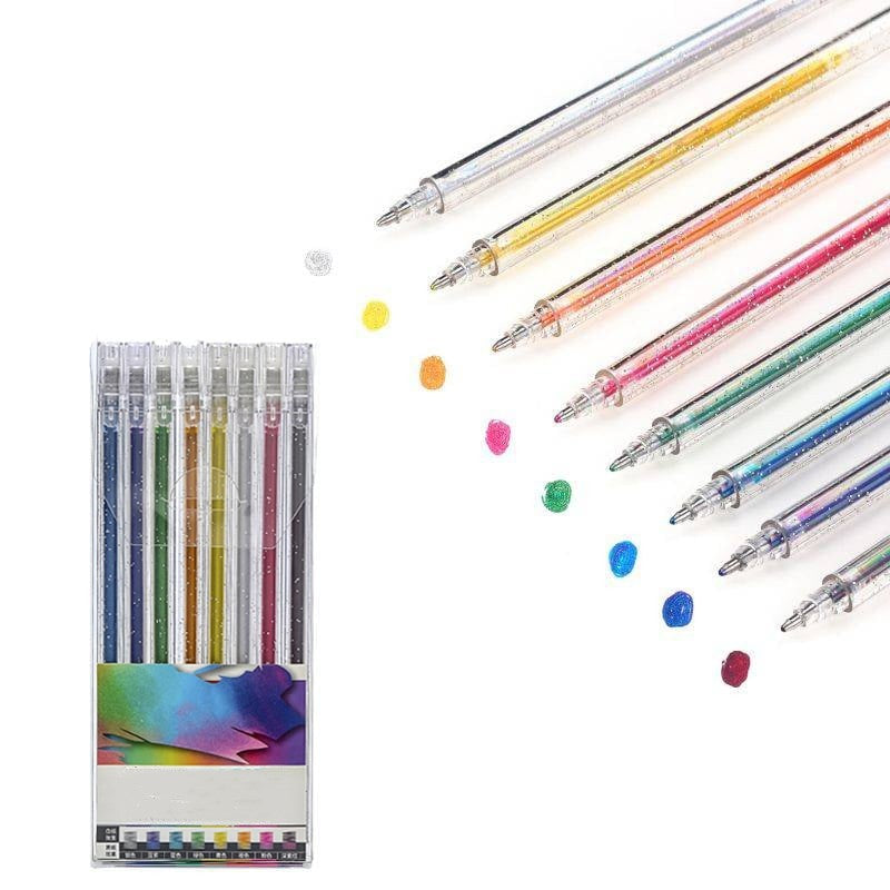 💥 Letzter Tag! Sonderangebot 🎁 Glitzer-Gelstift-Set – für geschmeidiges Schreiben 🎨