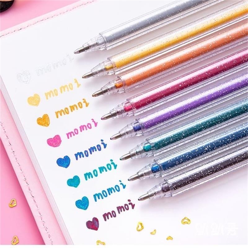 💥 Letzter Tag! Sonderangebot 🎁 Glitzer-Gelstift-Set – für geschmeidiges Schreiben 🎨