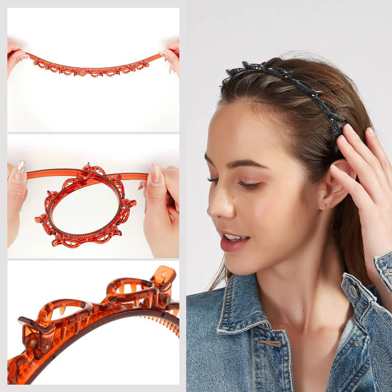 🔥1+1 GRATIS!!🌸💇‍♀️Geflochtene Haarspange