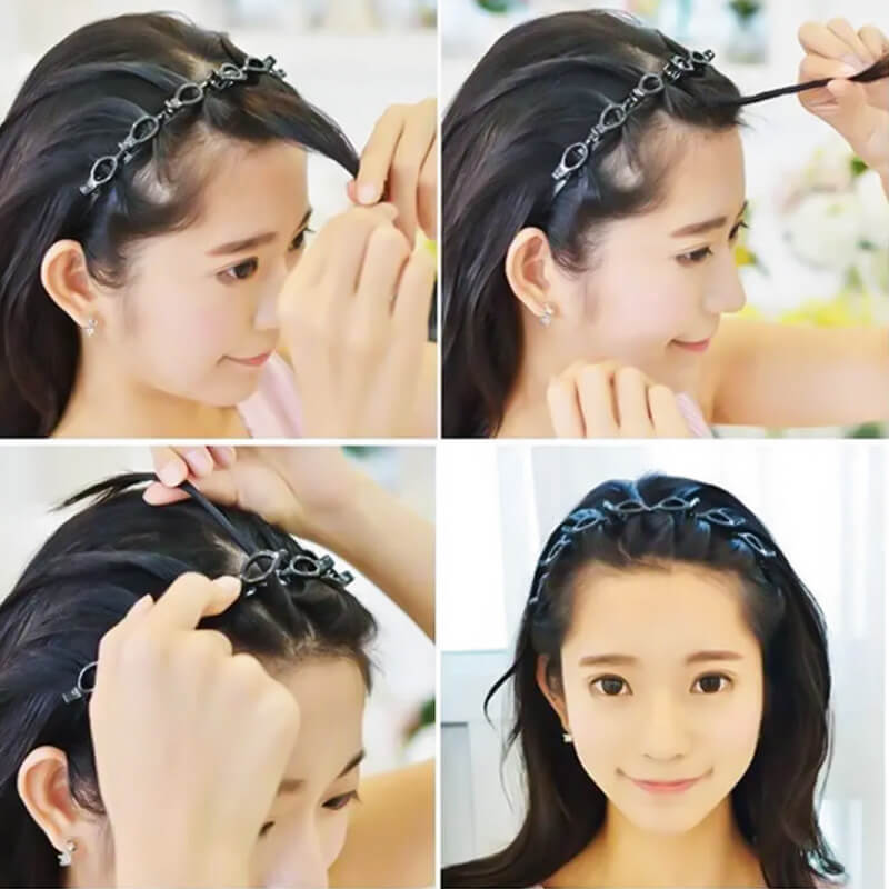 🔥1+1 GRATIS!!🌸💇‍♀️Geflochtene Haarspange