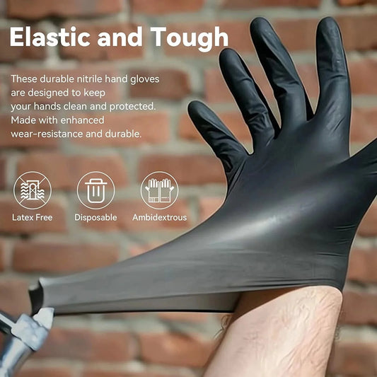 🔥🧤 Einweghandschuhe aus PVC – Touchscreen-fähig, wasser- und fettabweisend! Kanten gegen Aufrollen, hohe Stichfestigkeit, hohe Dehnbarkeit 🛡️✨