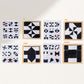 🔥Super-Aktion: 50 % Rabatt!🔥 Kreatives Schwarz-Weiß-Puzzle-Set für Kinder