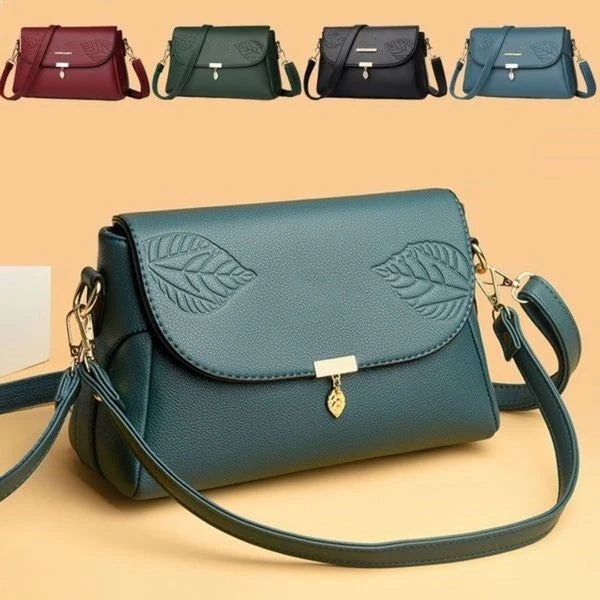 ⏳ 🔥 50% Rabatt  👜🌟 Stilvolle Mehrlagen-Ledertasche für Damen - Hochwertiges Design für Stadt, Reise & jede Gelegenheit! 🎀💝