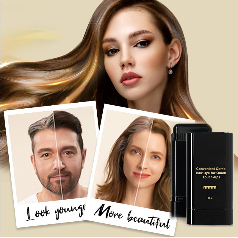 🔥🎁 1+1 GRATIS!! + Ab nur 3,74 € pro Stück 🥳 💞 Haarfärbemittel mit integriertem Kamm | 🌿 Sichere und sanfte Formel ⚡ Schnelle Abdeckung grauer Haare