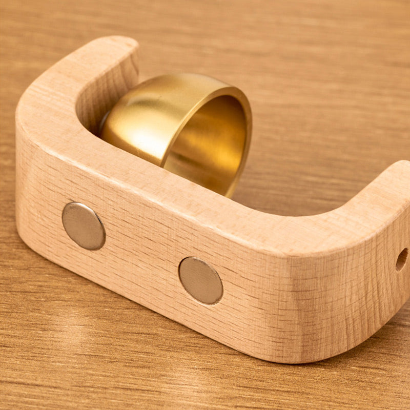 🎐 50 % Rabatt!! 🔔🎵 Magnetische Türklingel aus Holz mit Windspielfunktion 🏡🌸