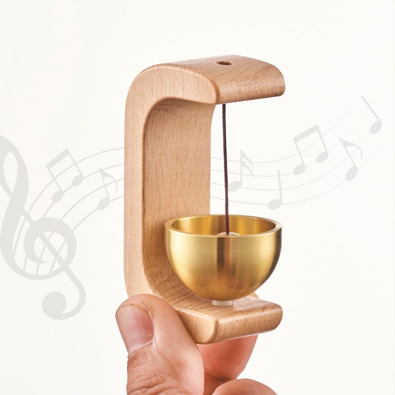 🎐 50 % Rabatt!! 🔔🎵 Magnetische Türklingel aus Holz mit Windspielfunktion 🏡🌸