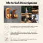 🎐 50 % Rabatt!! 🔔🎵 Magnetische Türklingel aus Holz mit Windspielfunktion 🏡🌸