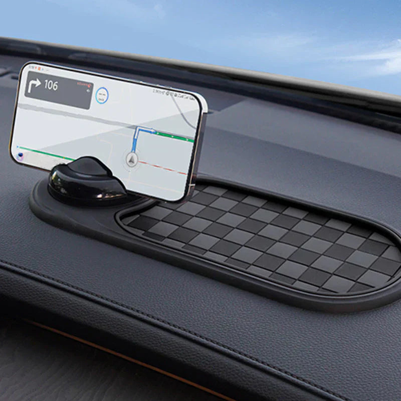 🚗📱 Flexibler Auto-Handyhalter mit rutschfester Unterlage – Sichere Navigation & optimale Griffigkeit für jede Fahrt! 🔥✨