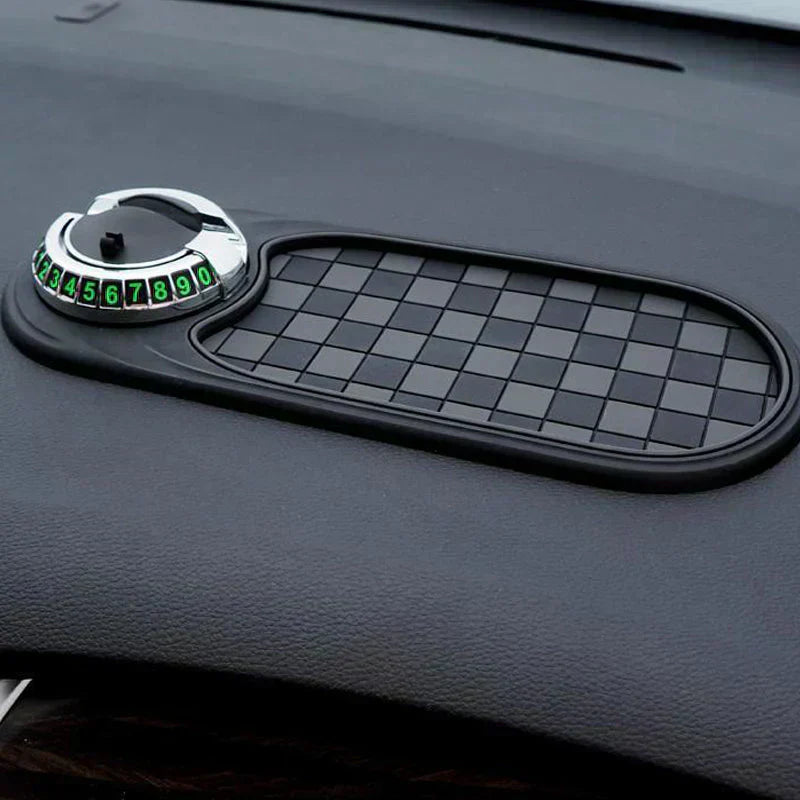 🚗📱 Flexibler Auto-Handyhalter mit rutschfester Unterlage – Sichere Navigation & optimale Griffigkeit für jede Fahrt! 🔥✨