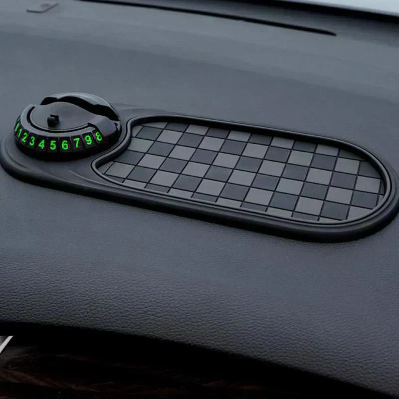 🚗📱 Flexibler Auto-Handyhalter mit rutschfester Unterlage – Sichere Navigation & optimale Griffigkeit für jede Fahrt! 🔥✨