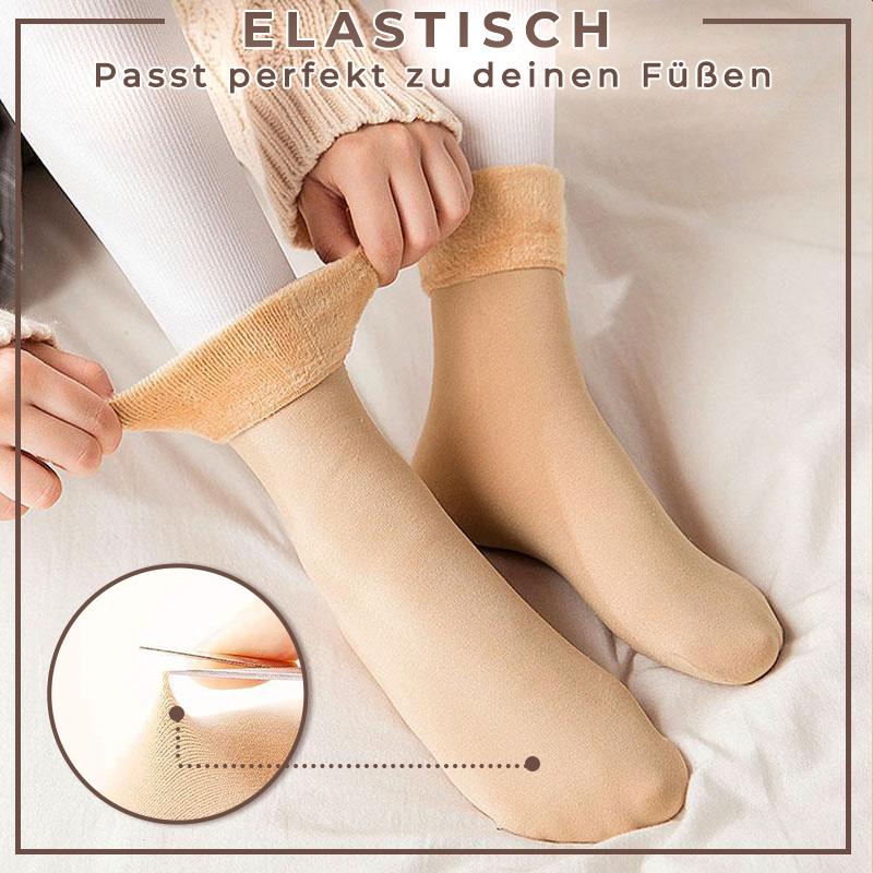 ⏳ Begrenzte Sonderaktion: 50% Rabatt – nur 2,77 € pro Paar im Bulk-Deal! 🧦 Frauen Warme Super Weiche Plüschsocke