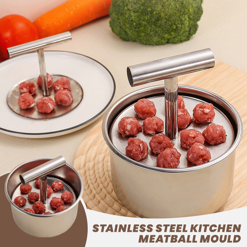 ⏰ 50% Rabatt limitiert! Ab nur 11,99 Euro! 🔥🔥Ein Muss für Ihre Küche zu Hause🍡 Fleischbällchenform aus Edelstahl