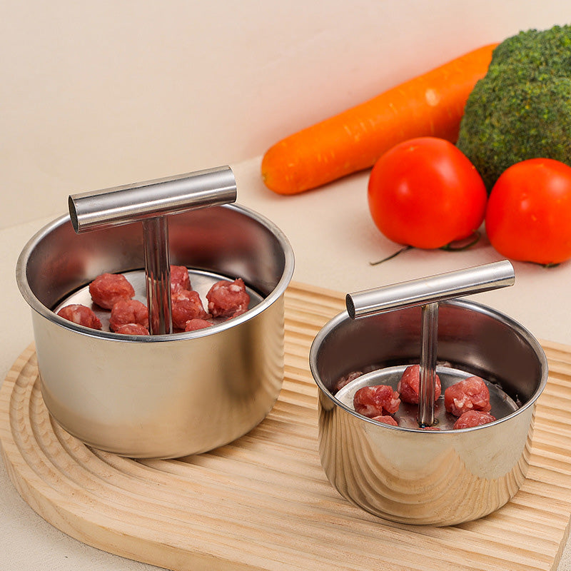 ⏰ 50% Rabatt limitiert! Ab nur 11,99 Euro! 🔥🔥Ein Muss für Ihre Küche zu Hause🍡 Fleischbällchenform aus Edelstahl