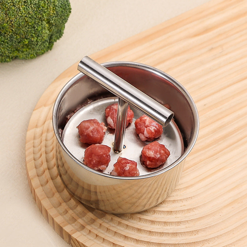 ⏰ 50% Rabatt limitiert! Ab nur 11,99 Euro! 🔥🔥Ein Muss für Ihre Küche zu Hause🍡 Fleischbällchenform aus Edelstahl