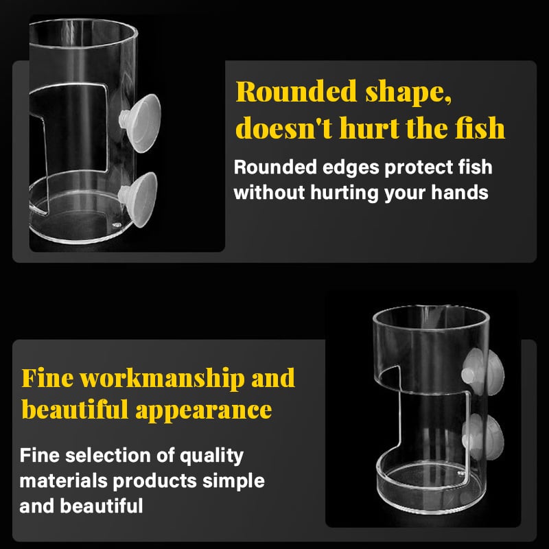 ⏳ Begrenzte Zeit 50% Rabatt!! 🐟✨ Futterring und -schale für Aquarien
