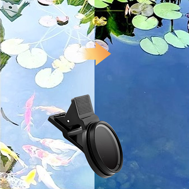 📱🔥 Kurzzeit-Angebot: Clip-On Objektiv 50% günstiger.✨ 52mm Clip-on CPL Telefon Kamera Objektiv Filter Kit
