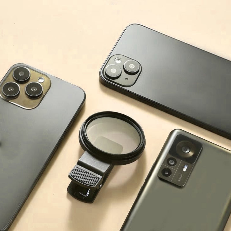 📱🔥 Kurzzeit-Angebot: Clip-On Objektiv 50% günstiger.✨ 52mm Clip-on CPL Telefon Kamera Objektiv Filter Kit