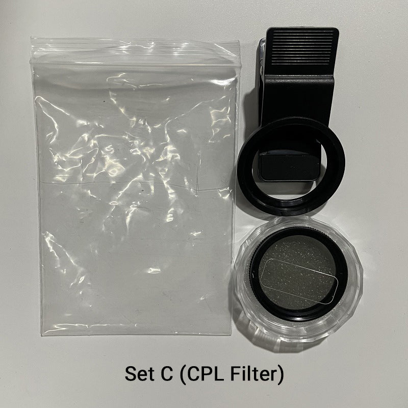 📱🔥 Kurzzeit-Angebot: Clip-On Objektiv 50% günstiger.✨ 52mm Clip-on CPL Telefon Kamera Objektiv Filter Kit