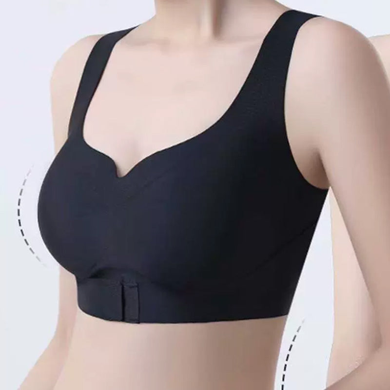 📢📢50 % Rabatt!! ⏰✨ Nahtloser Stütz-BH für Damen mit Verschluss vorne ✨ Unterstützt den Rücken und formt eine gesunde Haltung