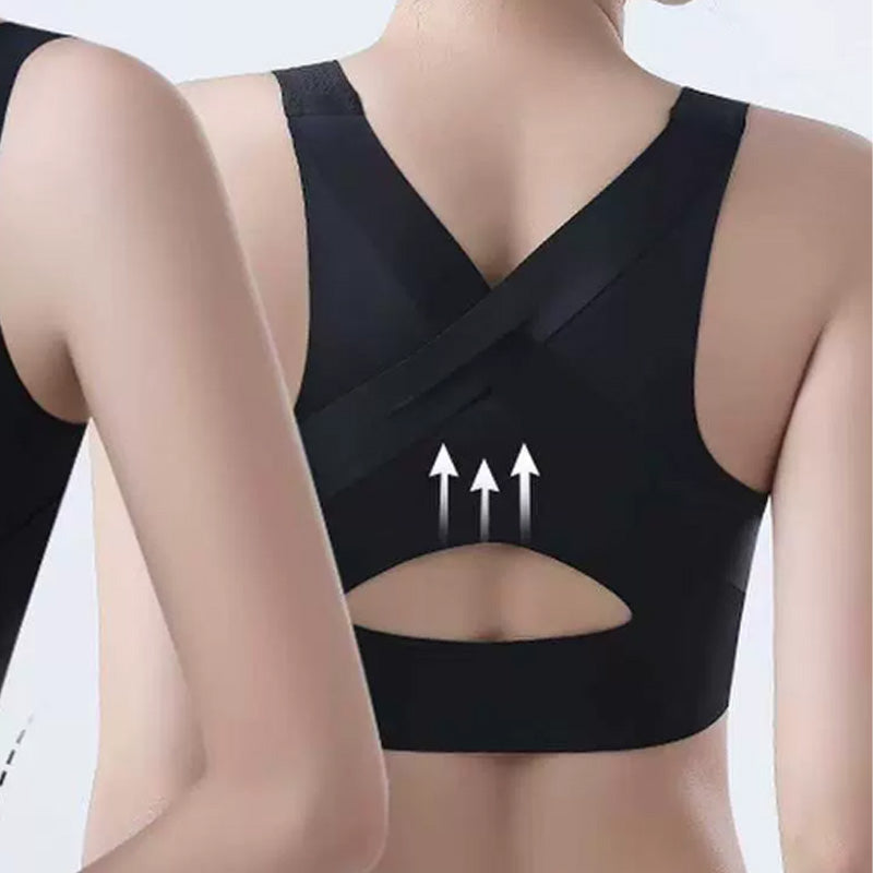 📢📢50 % Rabatt!! ⏰✨ Nahtloser Stütz-BH für Damen mit Verschluss vorne ✨ Unterstützt den Rücken und formt eine gesunde Haltung